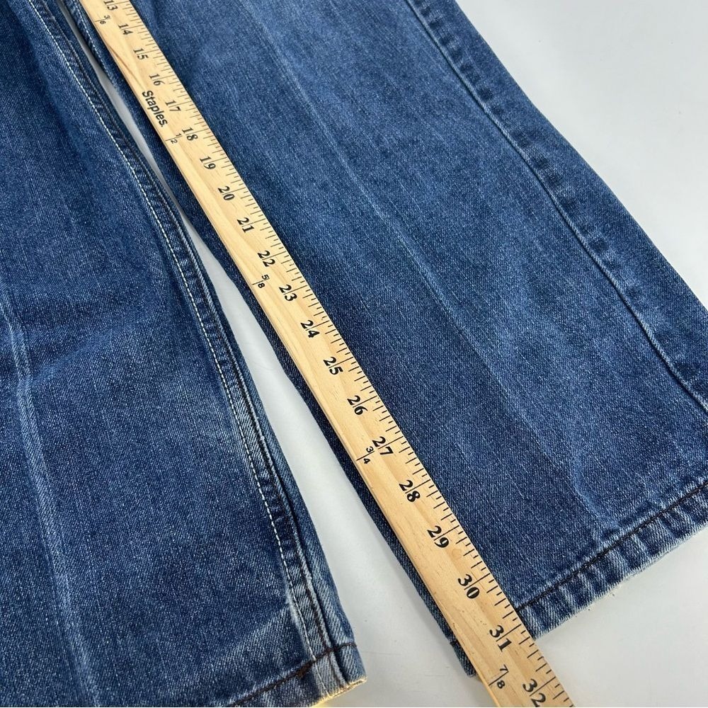 Vintage Makaveli Jeans Men 32x31 Blue Y2K Baggy 2000s Grunge Embroidered Hip Hop - Picture 9 of 10